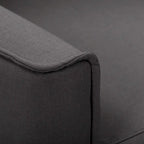 Fauteuil inclinable manuel avec repose-jambes haut, gris / anthracite / beige
