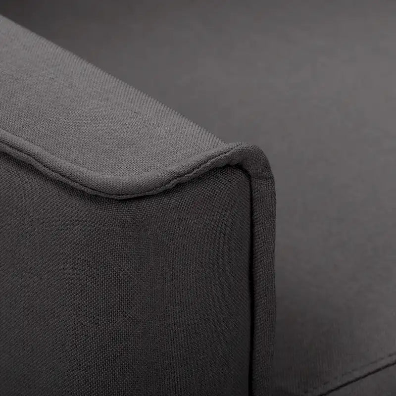 Fauteuil inclinable manuel avec repose-jambes haut, gris / anthracite / beige