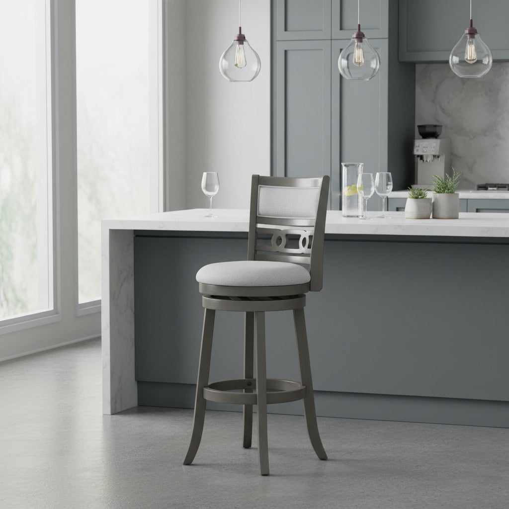 New Classic Furniture Cavan Swivel Bar Stool