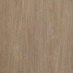 Table d'appoint carrée en MDF de 55,9 cm avec finition aspect bois et pieds à poteaux, aulne blanc / chêne gris vieilli / grain noir