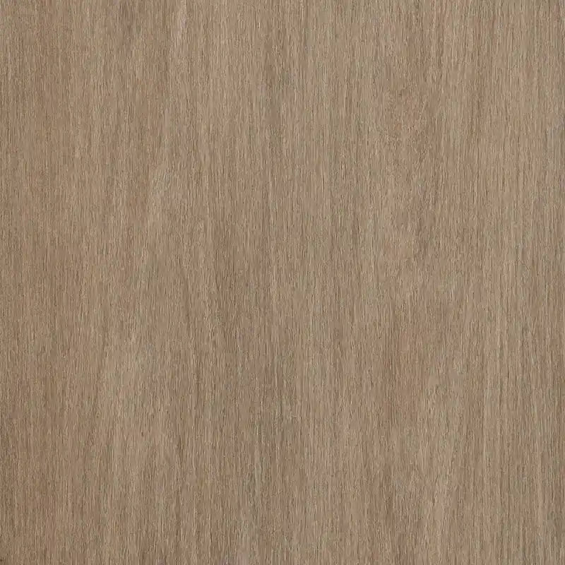 Table d'appoint carrée en MDF de 55,9 cm avec finition aspect bois et pieds à poteaux, aulne blanc / chêne gris vieilli / grain noir