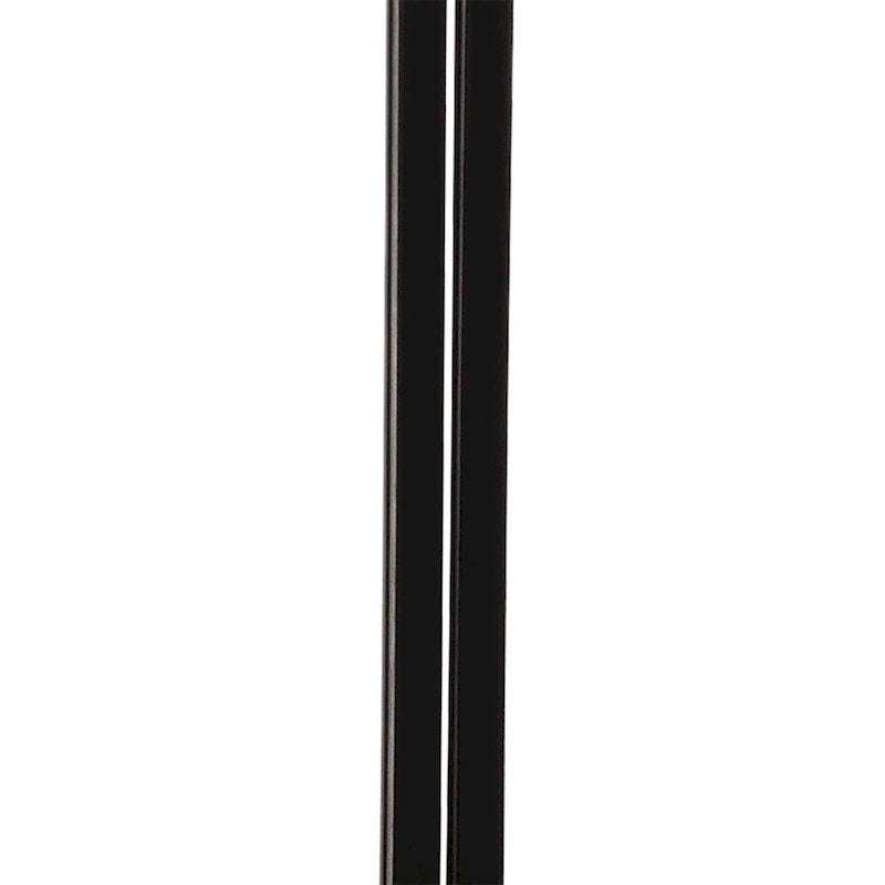 Table d'appoint ronde en placage de marbre avec plateau en verre trempé et cadre doré, Noir / Blanc