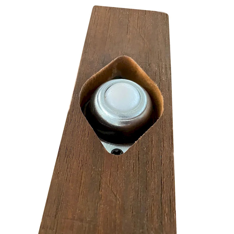 Ottoman en cuir italien pleine fleur avec table coulissante en placage de noyer, blanc bouleau / havane / tan sénoufo
