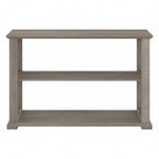 Console de ferme 47" avec étagères réglables et fixes, gris bois flotté / chêne blanc lin